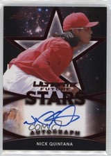 2019 Leaf Ultimate Future Stars Auto Red /5 Nick Quintana #FS-NQ1 Auto nd3