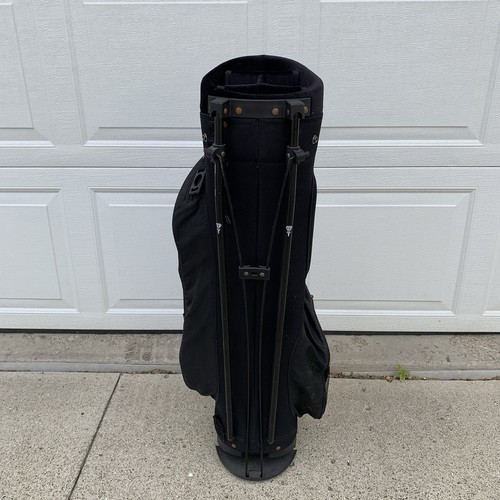 Diamond Tek Golf Stand Bag 4 Way Black w/Rain Cover - Picture 4 of 15
