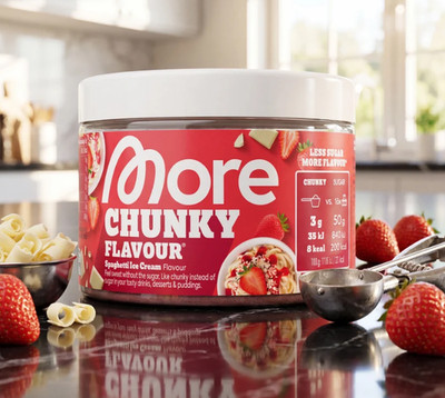 More Nutrition Chunky Flavour Spaghetti Ice Cream - Neu & OVP (Spaghetti Eis)