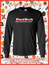 New Fueltech Engine Management Logo Mens Long Slevee T-shirt American T-shirt