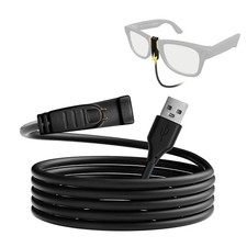 USB Charging Cable For RayBan Meta Wayfarer Smart Glasses Charger Cord