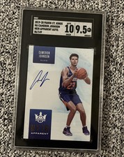 2019-20 Panini Court Kings - Heir Apparent AUTO RC Cameron Johnson SGC 9.5/10