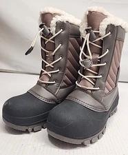 Girls Kids Winter Boots with Thermolite Insulation Kids Size 13 New