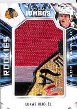 2022-23 Black Diamond Rookie Team Logo Jumbo Patches #RTLLR Lukas Reichel