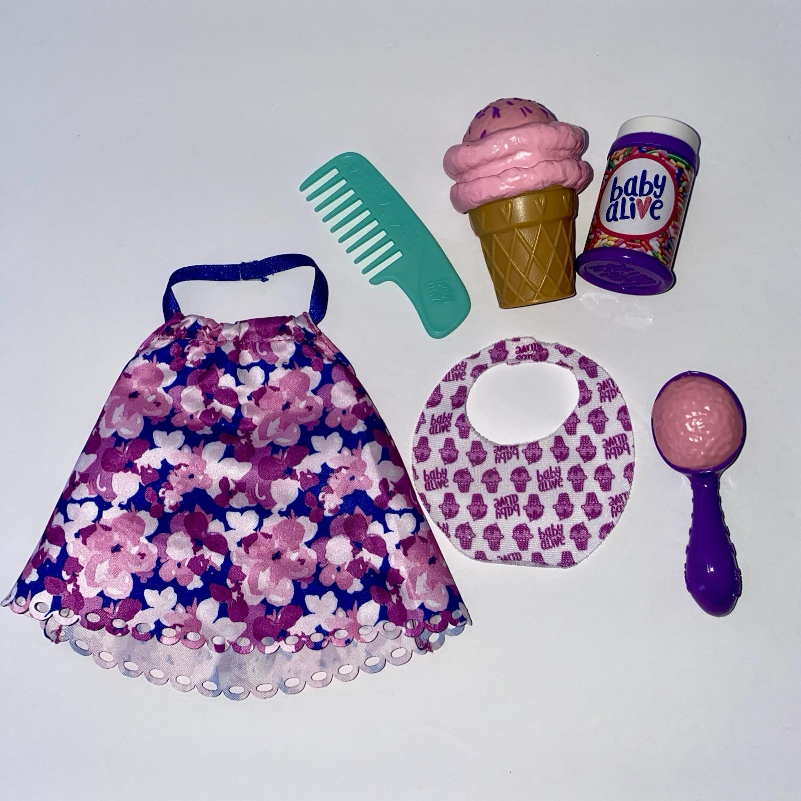 Baby Alive Magical Scoops Doll Replacement Dress Ice Cream C