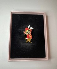 Enamel Metal Pin Badge Accessory Disney Dumbo Movie Timothy Q. Mouse Friend Cute