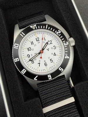 Marathon Arctic Steel Navigator Military Aviation Watch, 41mm, SSNAV