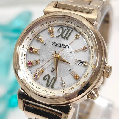 限定モデル SEIKO ルキア SSVV026 スワロフスキー LUKIA SEIKO LUKIA SSVV026 Limited Edition Swarovski Crystal Watch Tested