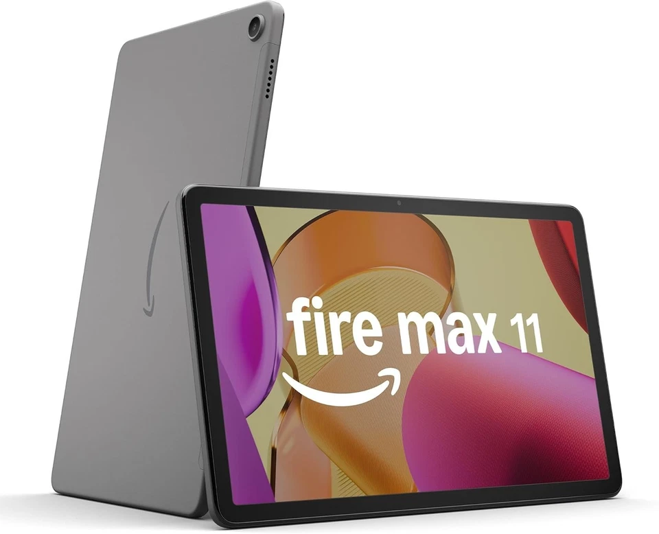Amazon Fire Max 11 планшет (новейшая модель) яркий 64 GB с блокировкой экрана рекламы серый - Изображение 2 из 4