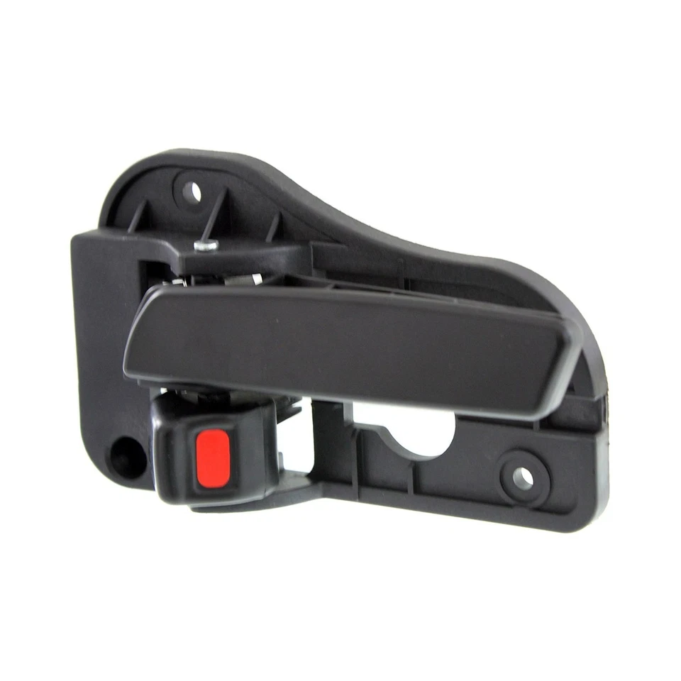 Juego de 2 manijas de puerta interiores para Kia Rondo 2007-2012 de plástico negro Foto 4 de 4