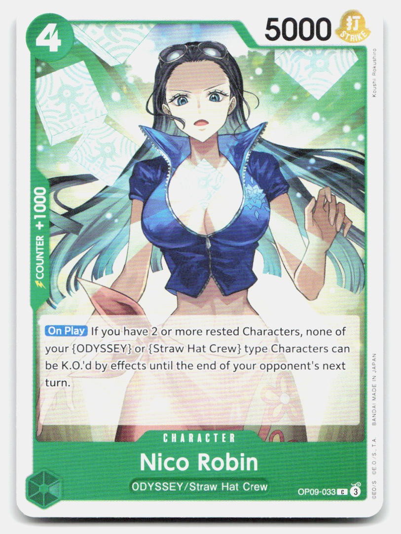 Emperors in the New World #OP09-033 Nico Robin (033)