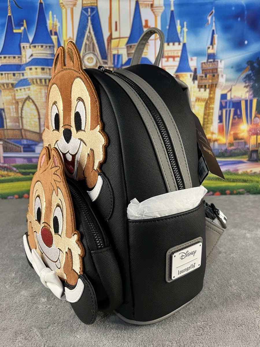 New Chip & Dale Tuxedo Loungefly Backpack!! Disney | eBay display picture 2
