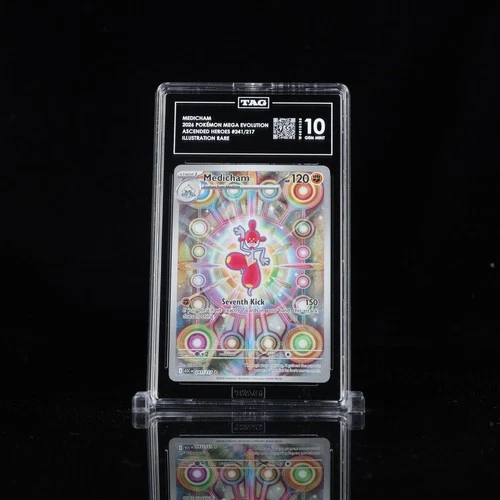 2026 Pokemon - Medicham 241 Ascended Heroes Illustration Rare - TAG 10