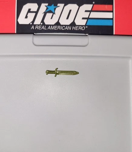 GI Joe Hit N Run 1988 Knife Accessory Original 80's Hasbro Unbroken
