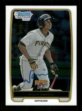 2012 Bowman Chome Prospects BCP168 Willy Garcia signed auto autograph  BXCP62