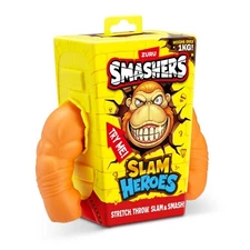 Zuru Smashers SLAM Heroes Stretchy Gorilla Brown Stretchable Toy