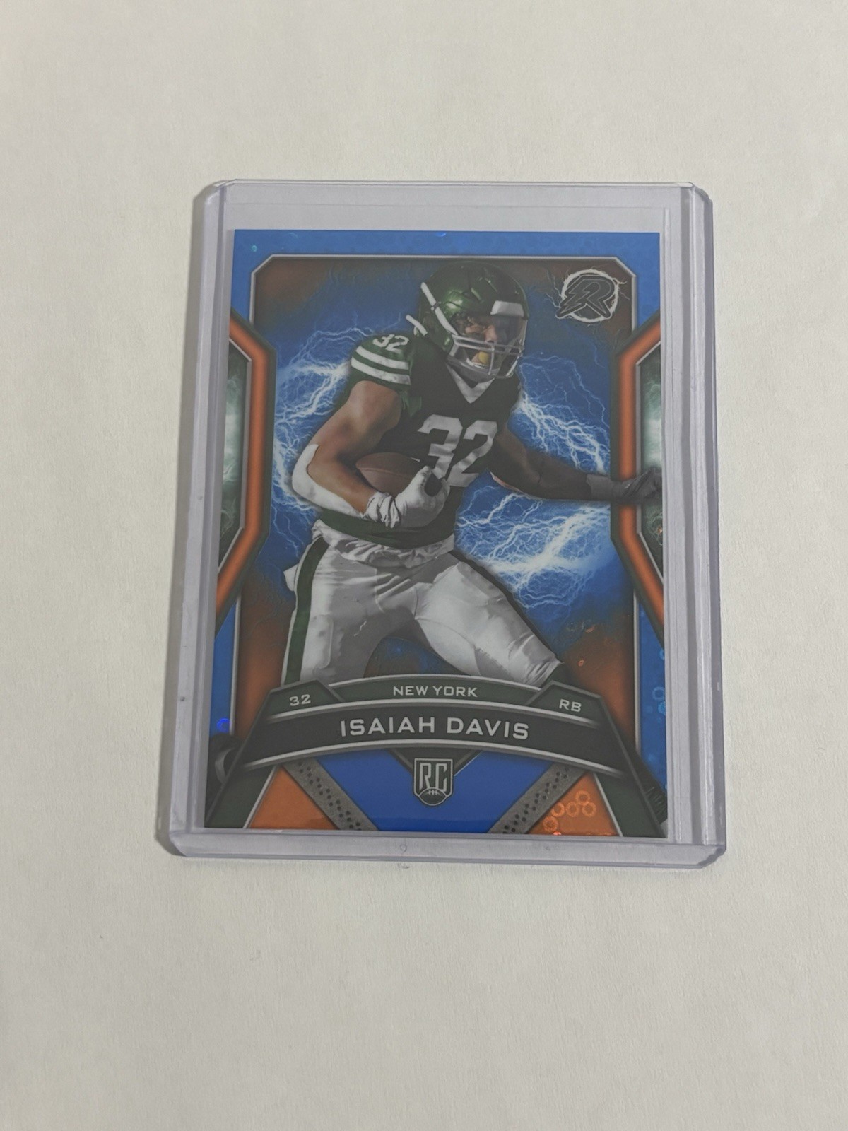 Isaiah Davis Topps Resurgence #169 Blue & Orange Spark