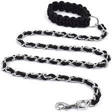 Chew Proof Dog Leash Heavy Duty Metal Chain