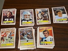 1983 Topps Football Oakland Raiders Lot- Ted Hendricks, Lester Hayes + More