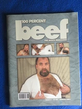 100 PERCENT BEEF #6   2003  GAY MAGAZINE