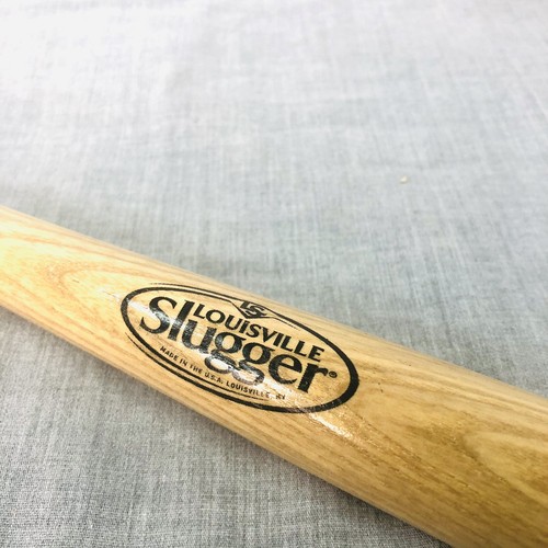 Louisville Slugger Mini Wood Baseball Bat Museum & Factory 18" Collector Bat - Picture 3 of 8