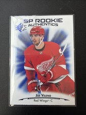 Joe Veleno Rookie Card 2021-22 Red Wings Hockey. rookie card picture