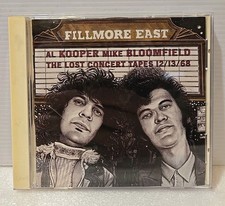 Al Kooper / Mike Bloomfield "Fillmore East : The Lost Concert Tapes 12/13/68" CD