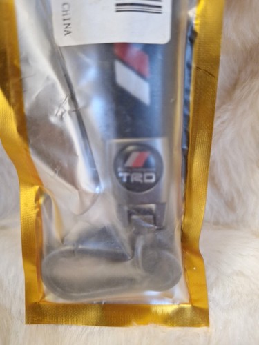 TRD Racing Development Black Leather Key Chain Fob X003YXBID9 NIP - Picture 2 of 5