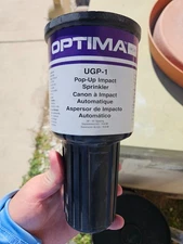Optima UGP-1 Pop-Up Impact Rotor Sprinkler Adjustable 41' Max Radius 1/2"