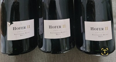 3X HÖFER SAUVIGNON BLANC BRUT SEKT MAGNUMFLASCHE 1,5L