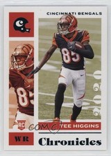 2020 Panini Chronicles Teal Tee Higgins #21 1j0f