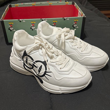Gucci Rhyton Disney Mickey Mouse Leather Low ...