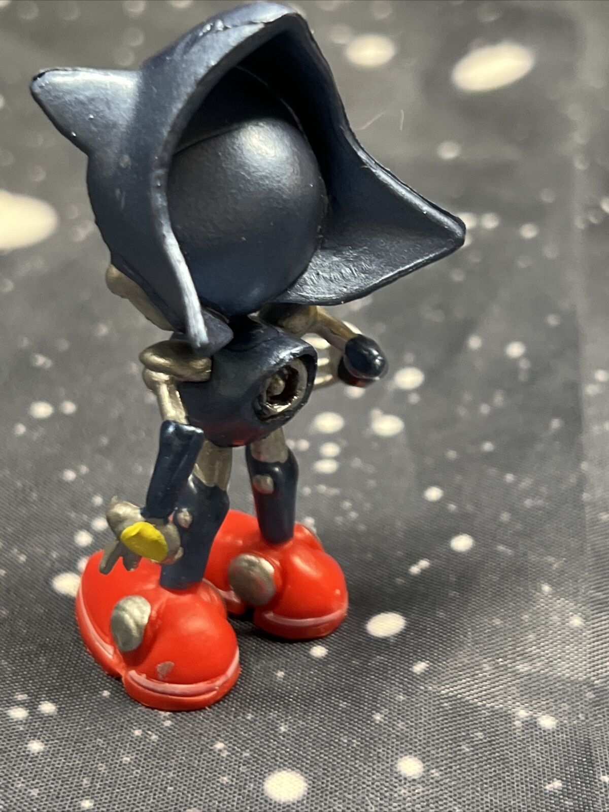 Jazwares Sonic the Hedgehog Metal Sonic 3 Inch Figure Rare Vintage SEGA Toy