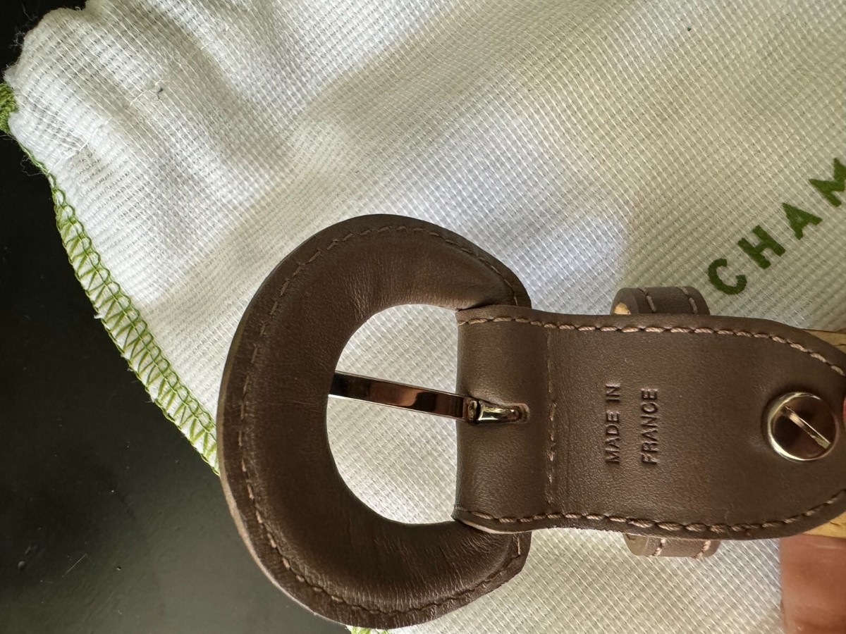 One Size Beige Longchamp Logo Belt Archive Ladies main image 2