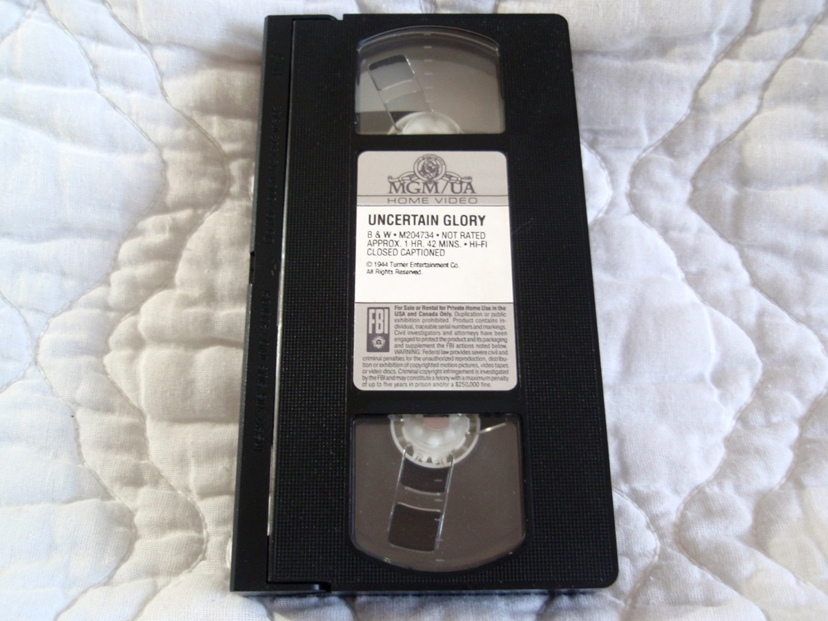 Uncertain Glory VHS Uncertain Glory (1944)
