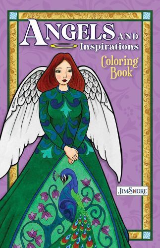 Jim Shore Angels and Inspirations Coloring Book by Jim Shore (2022, Trade ...