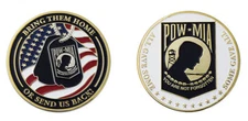 POW MIA Challenge Coin CC-1762 You Are Not Forgotten