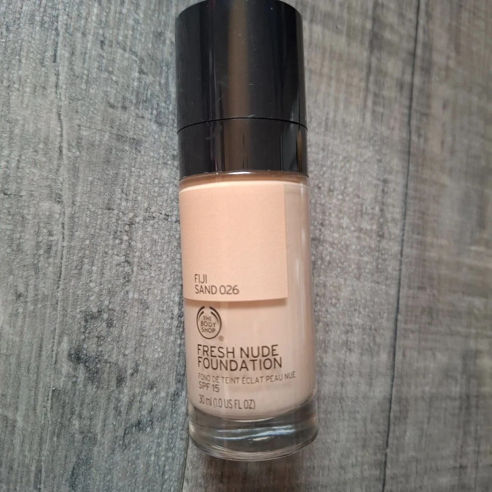The Body Shop FIJI SAND 026 Fresh Nude Foundation 30ml New Rare FAST POSTAGE - Image 2 of 4