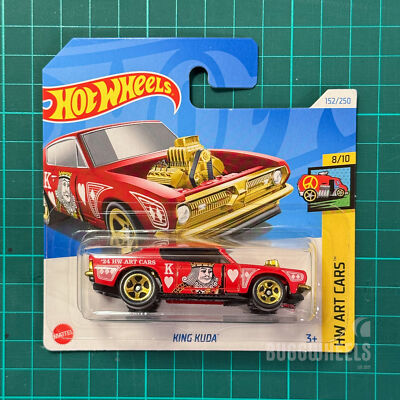 Hot Wheels 2024 | HW Art Cars 152/250 King Kuda Red Poker | eBay