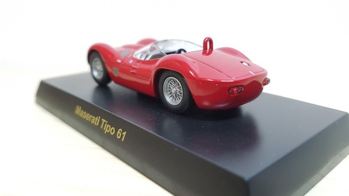 1/64 Kyosho MASERATI TIPO 61 RED diecast car model - Picture 3 of 3