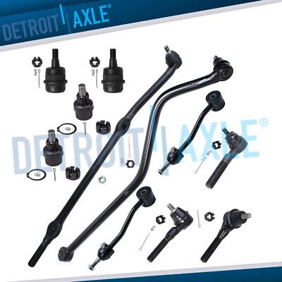 New 11pc Complete Front Suspension Kit for 1997-2006 Jeep TJ Wrangler