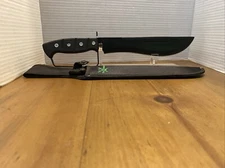 Tac  xtreme knife 15 Inch Black Rubber  With Nylon Sheath