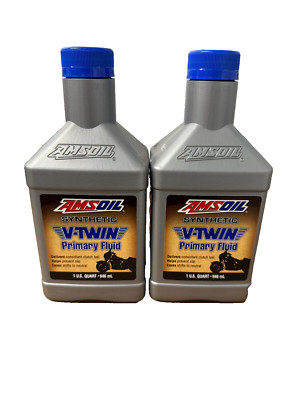 AMSOIL 100% Synthetic V-Twin Primary Fluid 2 Quarts