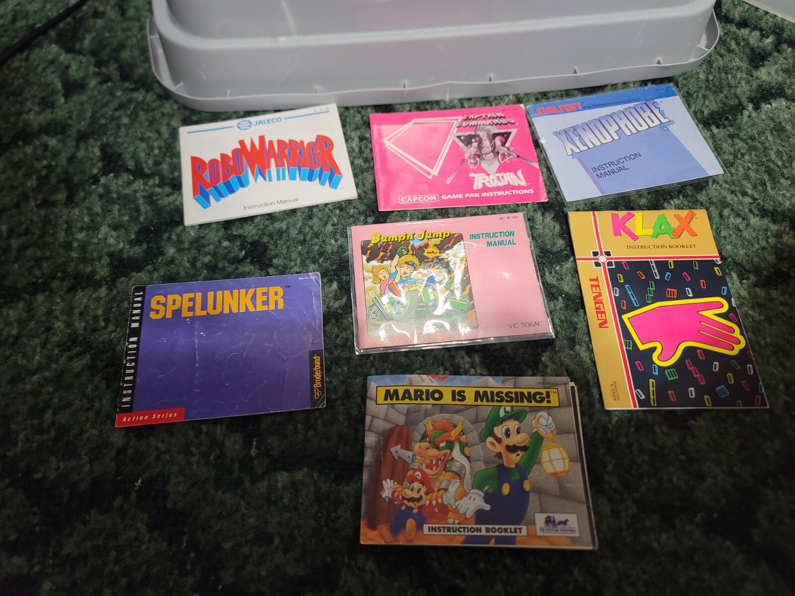 Huge Lot of 65 Video Game Manuals NES SNES PS2 PS3 N64 DC GBA 360 Wii