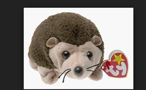 ty beanie baby prickles hedgehog