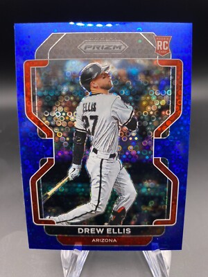 Drew Ellis - #d/199 Blue Donut Circles - 2022 Panini Prizm