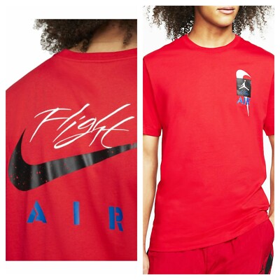 Nike Air Jordan Legacy AJ4 IV 4 Retro What The SS Shirt Red CQ8297