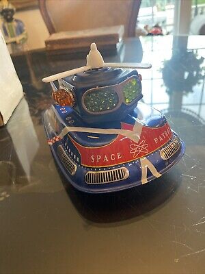 1960's TPS Battery Operated Tin Litho Flash Space Patrol Z 1960's TPS Battery Operated Tin Litho Flash Space Patrol Z