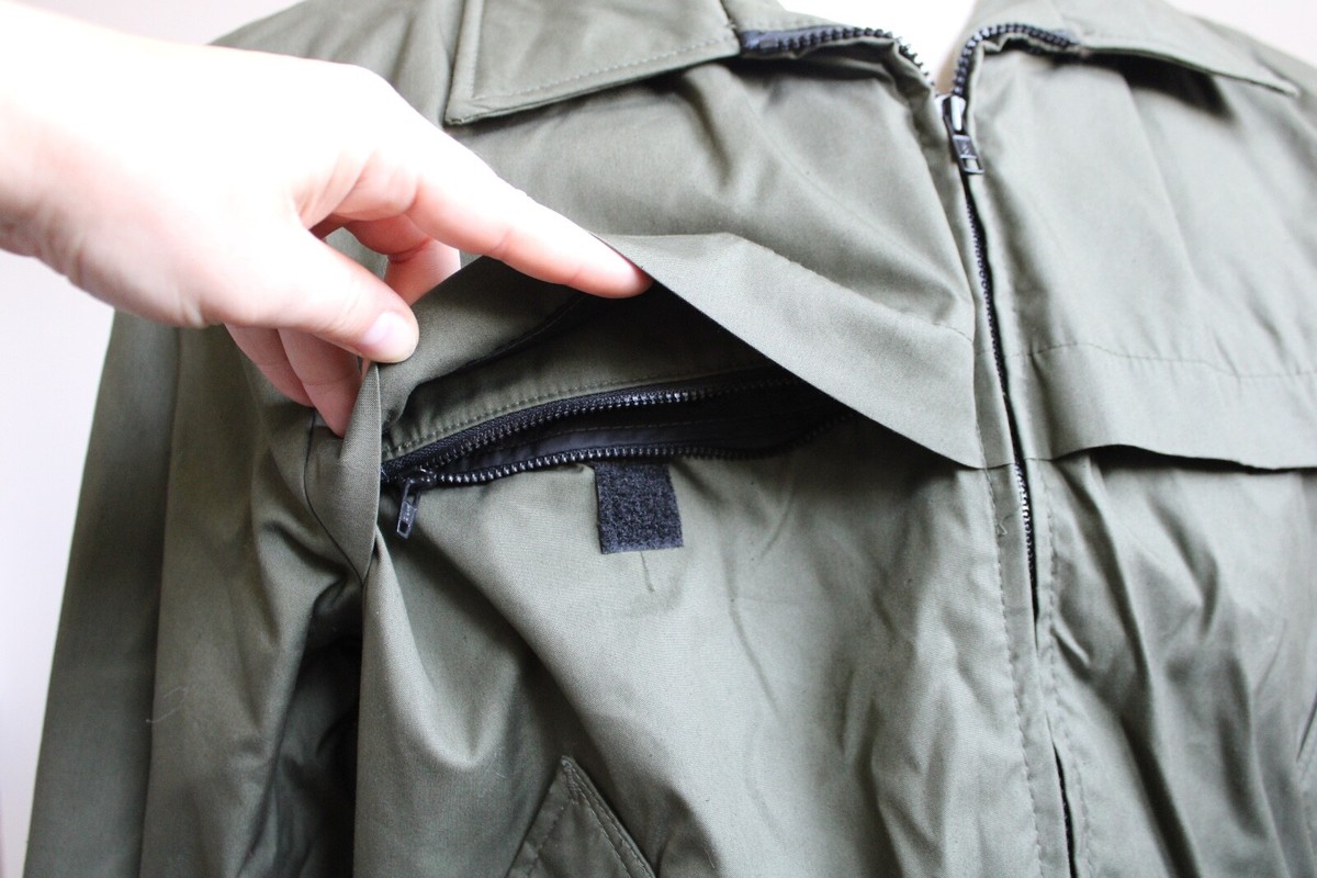 Vtg Hidden Agenda Spiewak 46 Green Bomber Jacket Coat Uniform 