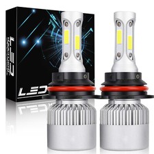 3-Sided 9004 LED Headlight for Dodge RAM 1500 2500 3500 1994-2001 High Low Beam